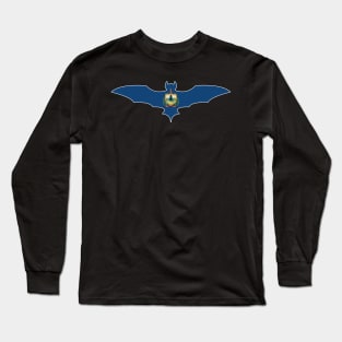 Vermont Bat Flag Long Sleeve T-Shirt